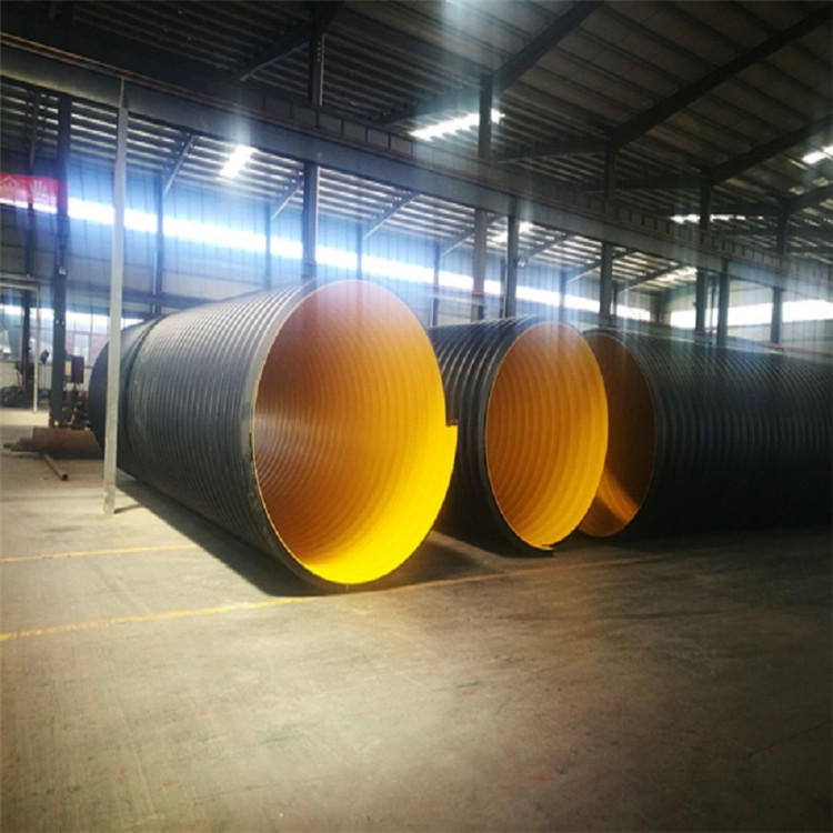 正舉新材HDPE鋼帶波紋管鋼帶增強纏繞管大口徑排污專用管規(guī)格齊全