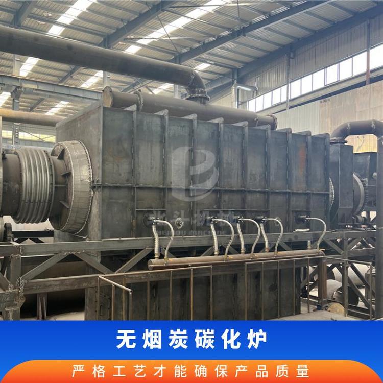 原木秸稈炭化爐全自動木炭生產(chǎn)線北斗制棒全套設(shè)備