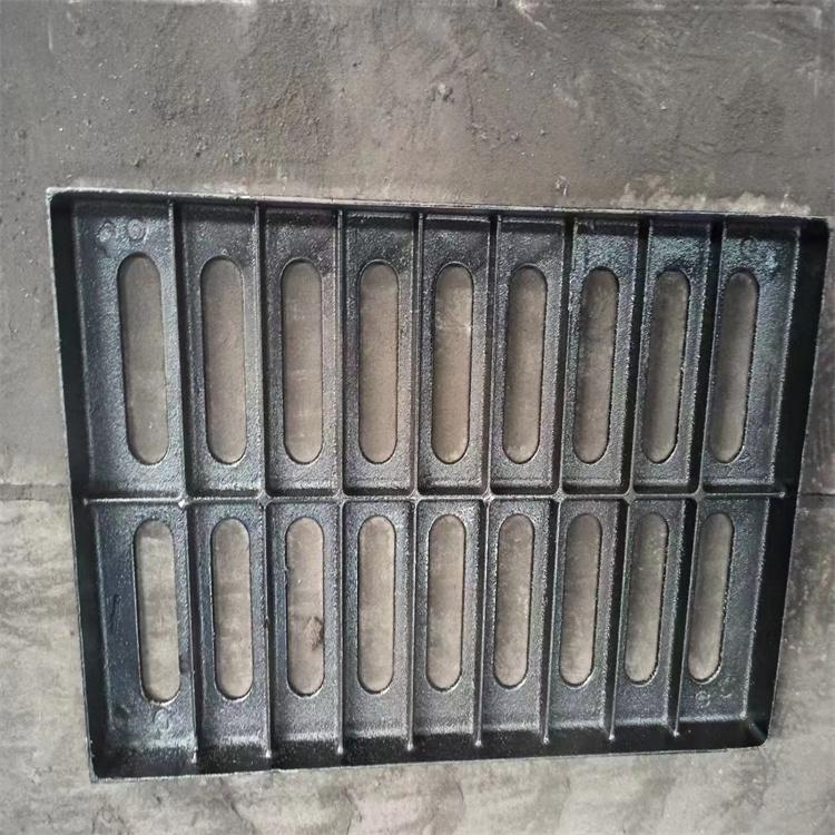 建通現(xiàn)貨批發(fā)球墨鑄鐵篦子400*500排水溝蓋板地下車庫(kù)用