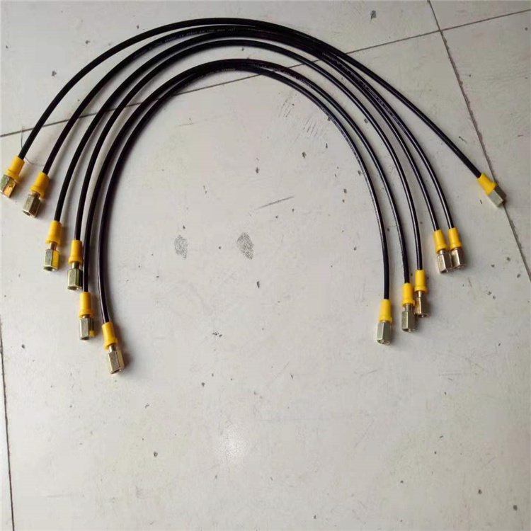 龍威壓力表連接測壓軟管總成壓力測試高壓軟管可定制