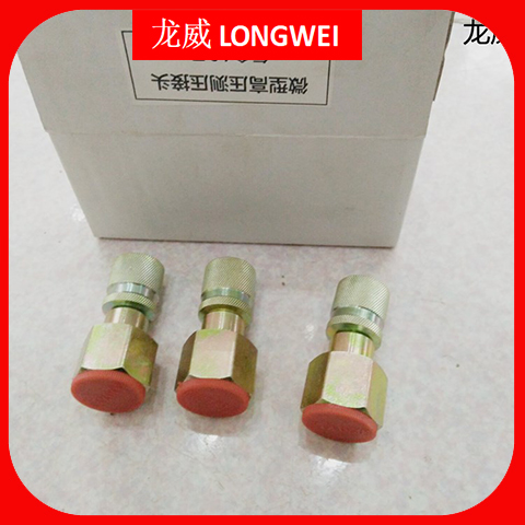 龍威軟管定做各種規(guī)格的測壓點(diǎn)接頭液壓流體管路測壓接頭