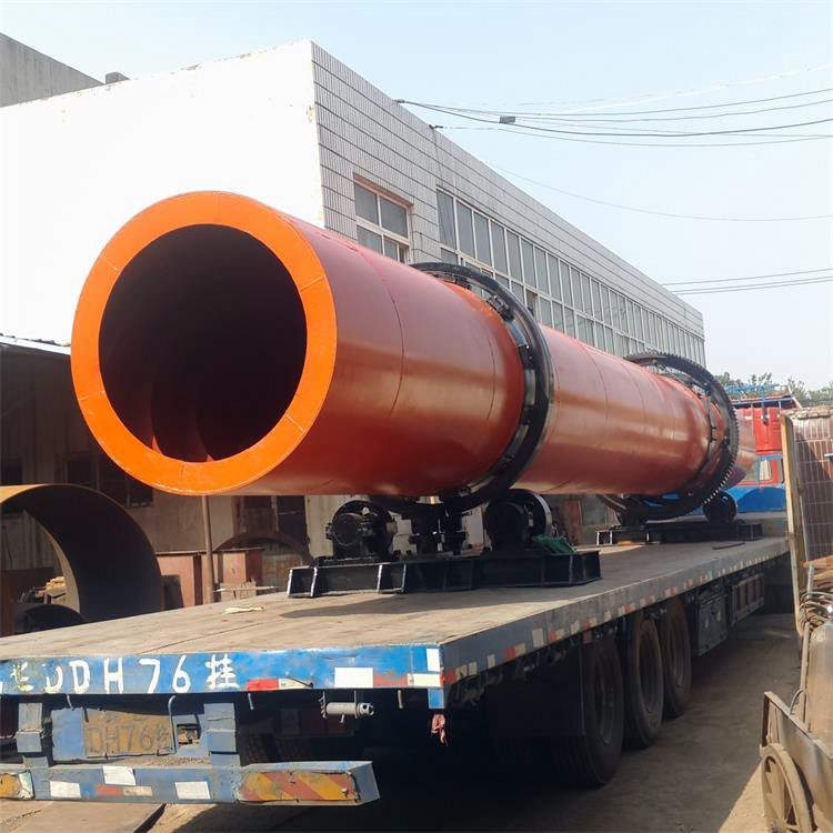 宋陵礦山機(jī)械煤泥污泥烘干設(shè)備轉(zhuǎn)筒三筒烘干機(jī)工藝