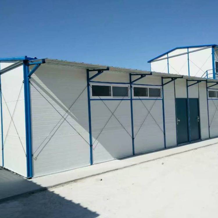 漢中市工地臨建打包箱房城固縣折疊集裝箱活動房防水保溫