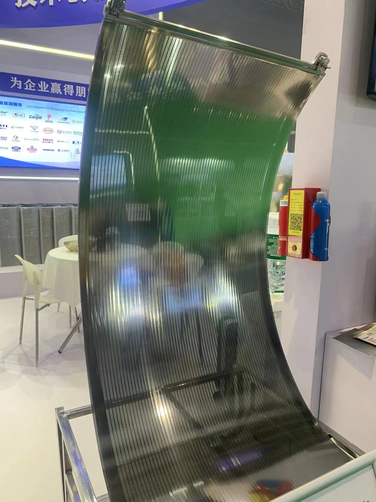 斯勞特不銹鋼316L壓力曲篩弧形篩淀粉篩分離淀粉乳不溜篩