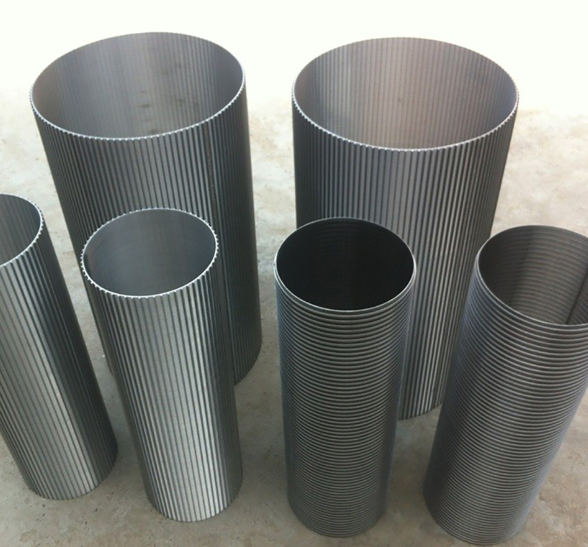 斯勞特不銹鋼濾芯支持定制廠家批發(fā)高精度篩管楔形絲篩網(wǎng)