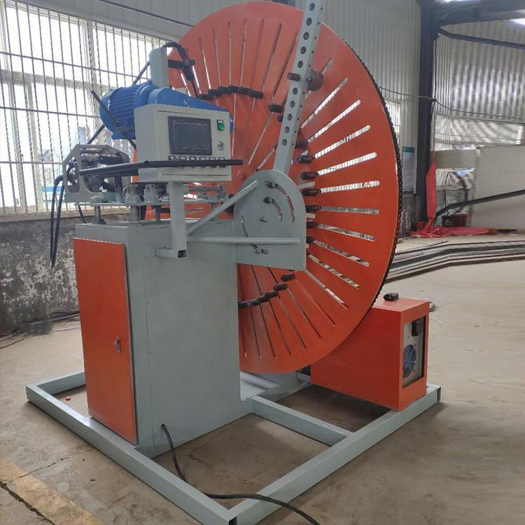 數(shù)控自動焊鋼筋彎圓機自動上料切割加工兩米直徑內(nèi)箍筋圈