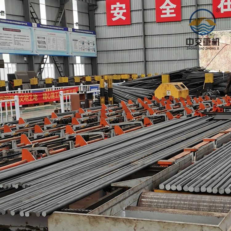 數(shù)控鋼筋鋸切套絲打磨生產(chǎn)線全自動上料輸送返料機構(gòu)