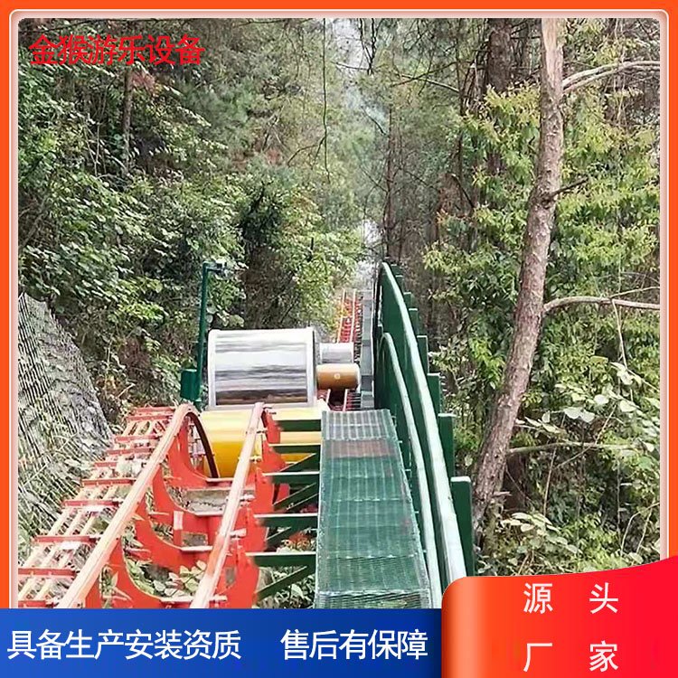 景區(qū)觀光軌道小火車景區(qū)爬坡軌道車金猴游樂生產(chǎn)廠家