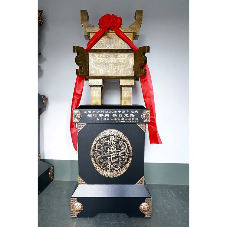 單位大門客廳開業(yè)大吉大氣紀(jì)念品樹脂擺件磨削工藝公司慶典禮品