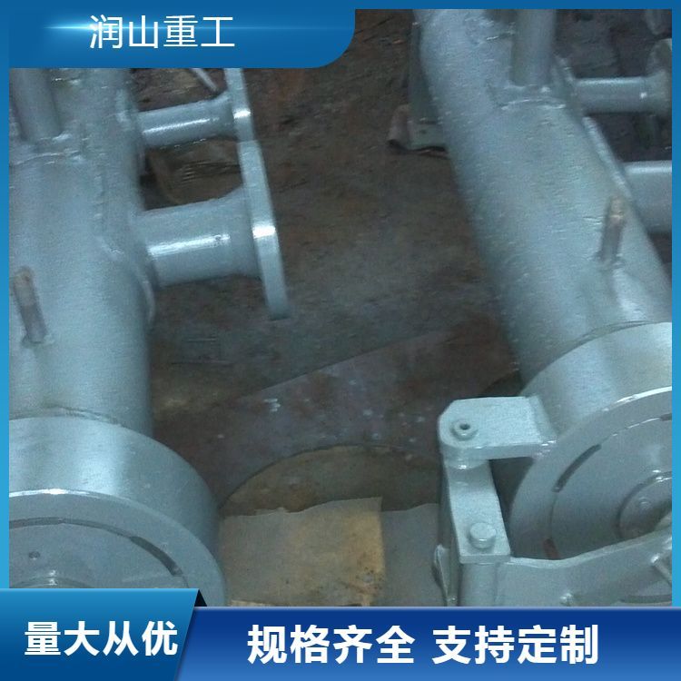 收發(fā)球筒潤山焊接卡箍國標(biāo)碳鋼環(huán)式使用壽命長