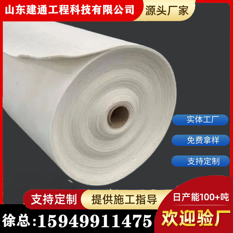 建通護坡養(yǎng)護用復合膜使用壽命長復合土工膜廠家量身定制兩布一膜