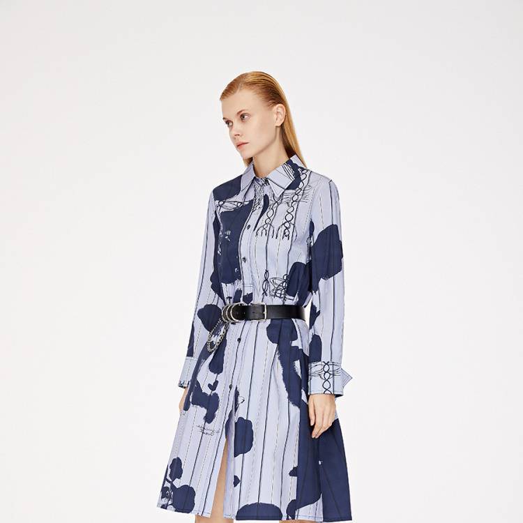 品牌庫存服裝大碼女裝EON原創(chuàng)設(shè)計(jì)師秋季女裝棉麻休閑女裝尾貨